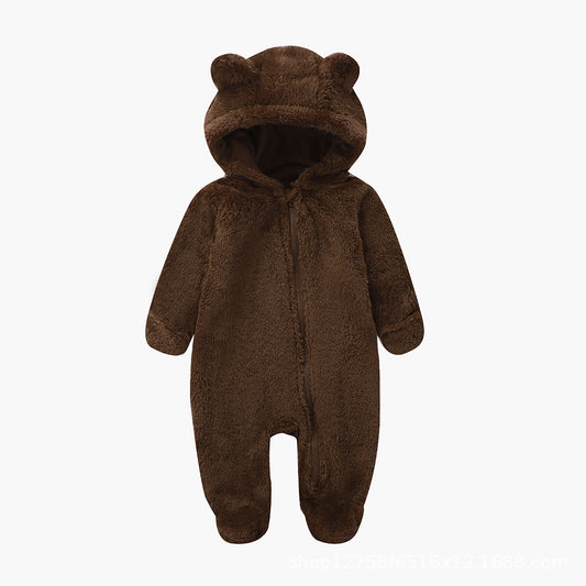 Teddy Bear Jumpsuit                             (With Hands And Feet)